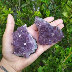 Drusa de Ametista M - Transmutação de energias negativas - Ktw Cristais