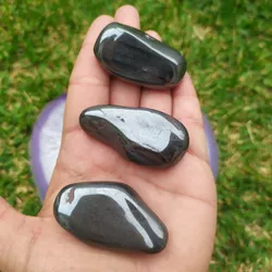 Pedra Rolada Hematita - Proteção e Cura - Ktw Cristais