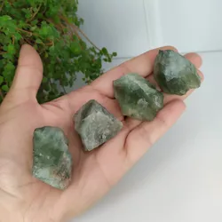 PEDRA BRUTA PRASIOLITA – TRANSFORMAÇÃO - Ktw Cristais