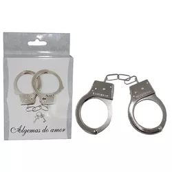 Algema de Metal - Sado - L'amour Boutique Erótica