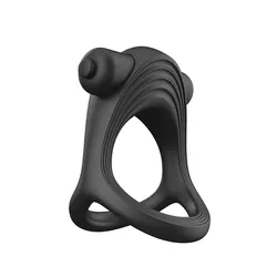 Anel Peniano duplo com vibrador - Rap - SI - L'amour Boutique Erótica