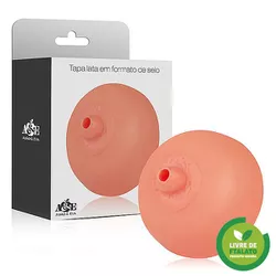 Tapa Lata Em Formato De Seio - L'amour Boutique Erótica