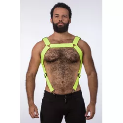 Harness Bulldog - Verde Neon - L'amour Boutique Erótica