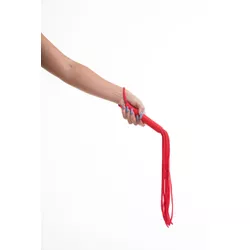 Chicote em cordas vermelho Linha Sado Fetiche - L'amour Boutique Erótica