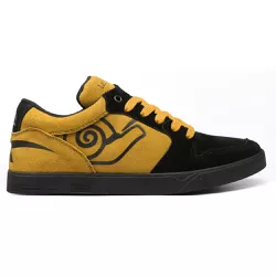 Tenis Skate Embarcadero Low Preto Amarelo - Landfeet | Skateboard Shoes