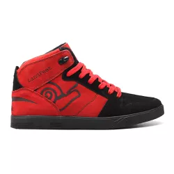 Tênis Skate Embarcadero X Preto e Vermelho - Landfeet - Landfeet | Skateboard Shoes