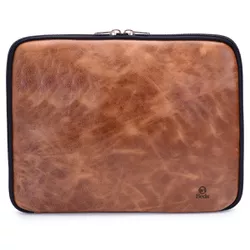 Capa Para Notebook Case Em Couro Legitimo Bovino Original Fo... - LARGADÃO - COM VOCÊ, ONDE FOR!