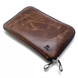 Capa Para Notebook Case Em Couro Legitimo Bovino Original Fo... - LARGADÃO - COM VOCÊ, ONDE FOR!
