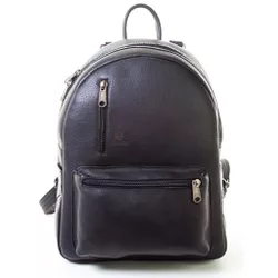 Mochila Feminina de couro - Modelo Feme urbana - Feme Preto - LARGADÃO - COM VOCÊ, ONDE FOR!