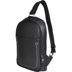 Mochila Couro - Modelo Handle - A handle couro preta. - LARGADÃO - COM VOCÊ, ONDE FOR!