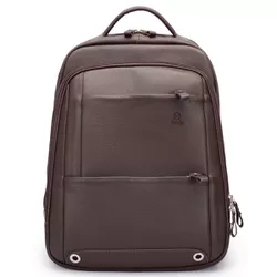 Mochila em Couro Original Maxxi Style Café.