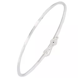 Choker Aro Liso Fio Quadrado Prata 925 - CKA20 - LE BEAU