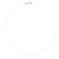 Colar Fio de Nylon Prata 925 - CP-12345 - LE BEAU