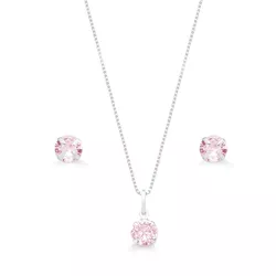 Conjunto Ponto de Luz Color 6mm Prata 925 - CJP2 - LE BEAU
