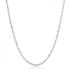 Corrente Singapura 1,5mm 45cm Prata 925 - C012 - LE BEAU