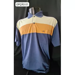 Camisa Polo Malhas Agnoleto Tamanho G - 17869 - LEDECA
