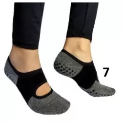 Meia Pilates Centope Solado Antiderrapante - 13881 - LEDECA