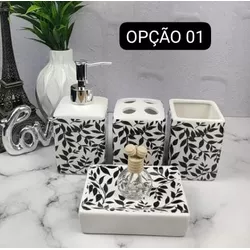 Kit Banheiro 04 peças - 16382 - LEDECA