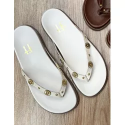 Flat Mica Off - 0283 - LETICIA FERREIRA SHOES 