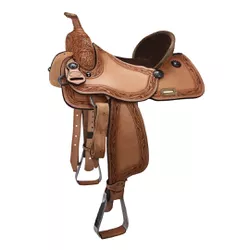 Sela de couro Três Tambores, Team Penning, Ranch S... - LETÍCIA COUNTRY IMPORT'S