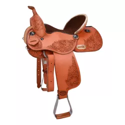 Sela de couro Três Tambores, Team Penning, Ranch S... - LETÍCIA COUNTRY IMPORT'S