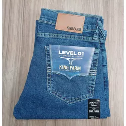 Calça Jeans Masculina King Level 01 - King Farm A-... - LETÍCIA COUNTRY IMPORT'S