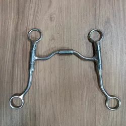 Freio Billy Allen Inox Sport Equine Bocal de Ferro 