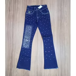 Calça Jeans Infantil Feminina American country 790... - LETÍCIA COUNTRY IMPORT'S
