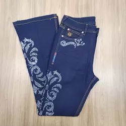 Calça jeans feminina ungli's Jeans ref F723-7977 -... - LETÍCIA COUNTRY IMPORT'S