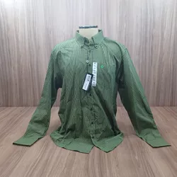 Camisa Tuff Xadrez Verde e Preto manga longa 7996 ... - LETÍCIA COUNTRY IMPORT'S
