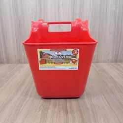 Cocho para Ração Vermelho Bebedouro Hook Hover 12 ... - LETÍCIA COUNTRY IMPORT'S