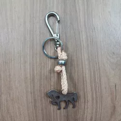 Porta Celular em Couro Entalhado 