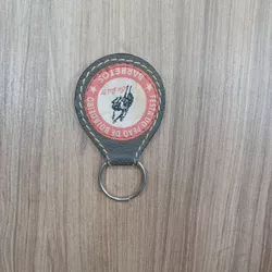 Porta Celular em Couro Entalhado 
