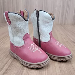  Bota Moiadeiros Feminina Rosa/pelo 8305 - 8305 - LETÍCIA COUNTRY IMPORT'S