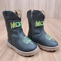 Bota Masculina Moiadeiros Preta 8306 - 8306 - LETÍCIA COUNTRY IMPORT'S