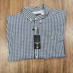  Camisa Moiadeiros Manga Curta Xadrez 8389 - 8389 - LETÍCIA COUNTRY IMPORT'S