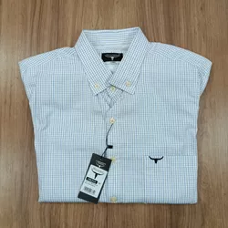  Camisa Moiadeiros Manga Curta Xadrez 8409 - 8409 - LETÍCIA COUNTRY IMPORT'S