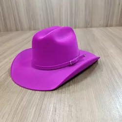 Chapéu Mundial Adulto Pink Aveludado 8634 - 8634 - LETÍCIA COUNTRY IMPORT'S