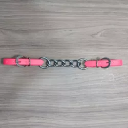 Barbela de Silicone Sport Equine Pink 01 Corrente ... - LETÍCIA COUNTRY IMPORT'S
