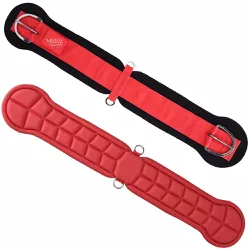 Barrigueira Air Flex Sport Equine Reta Vermelha 45... - LETÍCIA COUNTRY IMPORT'S