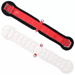 Barrigueira Air Flex Sport Equine Reta Vermelha 45... - LETÍCIA COUNTRY IMPORT'S