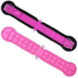 Barrigueira Air Flex Sport Equine Reta Pink Rosa 4... - LETÍCIA COUNTRY IMPORT'S
