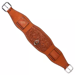 Barrigueira De Couro Bordada Traseira Média 4568 -... - LETÍCIA COUNTRY IMPORT'S