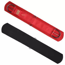 Barrigueira Neoprene Estreita Pyramid Vermelha 455... - LETÍCIA COUNTRY IMPORT'S