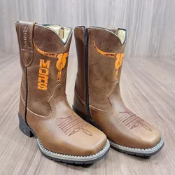 Bota Moiadeiros Masculina Infantil Champagne 8304 ... - LETÍCIA COUNTRY IMPORT'S