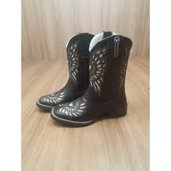 Bota Big Bull Feminina Texana Marrom Cafe L599 6684