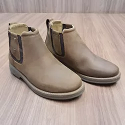 Botina Conforto Gel Zebu Em Couro Sela 59080 7573 ... - LETÍCIA COUNTRY IMPORT'S