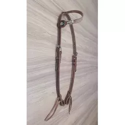  Cabeçada 01 Orelha de Couro Sport Equine 