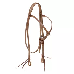  Cabeçada Testeira de Couro com Afogador Sport Equine 6303