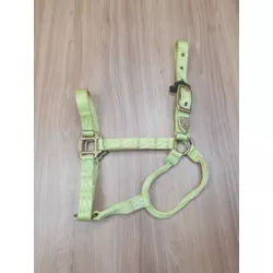 Cabresto para Cavalo Nylon Verde Limão Importado 6597